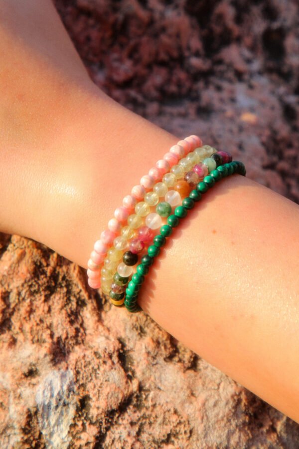 Light of the Soul-Heart Chakra Bracalet set - Image 2