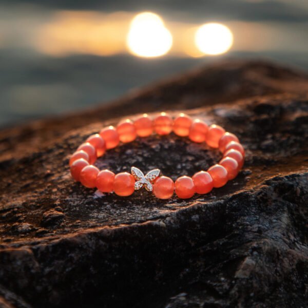 Amulet-Southern Red Butterfly Bracelet - Image 2